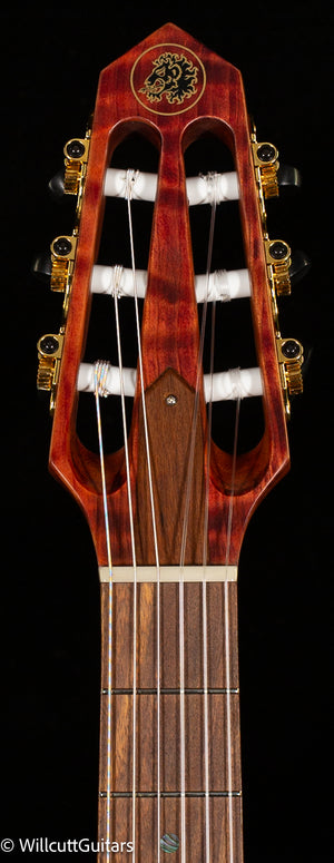 Rick Turner Renaissance RN6 Standard Nylon Highly Flamed Redwood (865)