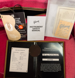 Gibson Custom Shop Willcutt Exclusive 1956 Les Paul Standard V2 Neck Gold Top Lightweight VOS M2M (445)