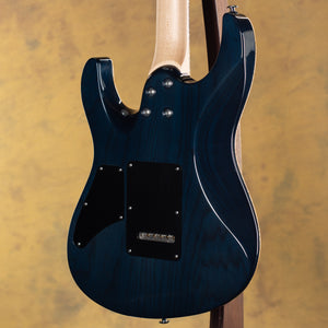 2022 Suhr Custom Modern Angel Quilt Top HSH Neck Rosewood Board Faded Trans Whale Blue Burst