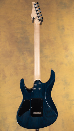 2022 Suhr Custom Modern Angel Quilt Top HSH Neck Rosewood Board Faded Trans Whale Blue Burst