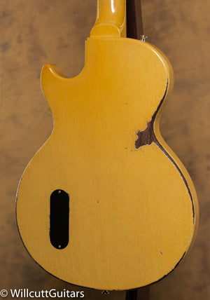 Gibson Custom Shop 1957 Les Paul Junior Single Cut Reissue Murphy Lab Heavy Aged TV Yellow