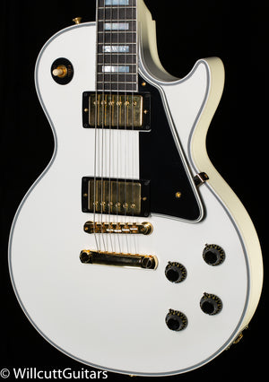 Gibson Custom Shop 1957 Les Paul Custom Willcutt Exclusive Alpine White VOS (049)