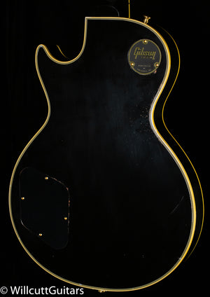 Gibson Custom Shop 1957 Les Paul Custom Reissue 3- Pickup Bigsby Murphy Lab Light Aged Ebony (120)