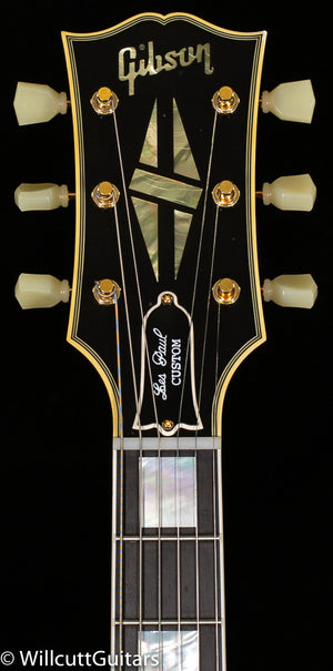 Gibson Custom Shop 1957 Les Paul Custom Reissue 3- Pickup Bigsby Murphy Lab Light Aged Ebony (120)