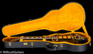 Gibson Custom Shop 1957 Les Paul Custom Reissue 3- Pickup Bigsby Murphy Lab Light Aged Ebony (120)