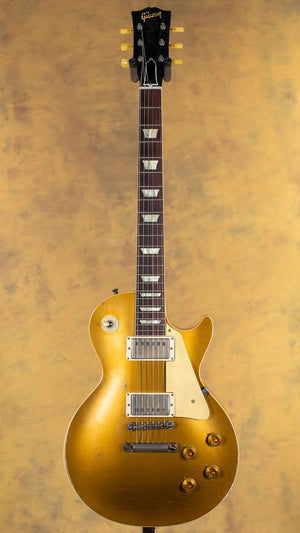 2023 Gibson Custom Shop 1957 Les Paul Goldtop Reissue Murphy Lab Ultra Heavy Aged Double Gold