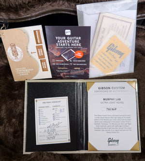 Gibson Custom Shop 1957 Les Paul Junior Single Cut Reissue Murphy Lab Ultra Light Aged TV Yellow (464)