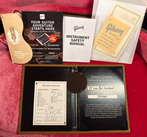 Gibson Custom Shop Willcutt Exclusive 1957 Les Paul Standard Reissue V3 Neck Goldtop (550)