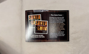 Santa Cruz Vintage Artist Model Figured Mahogany Body (918)