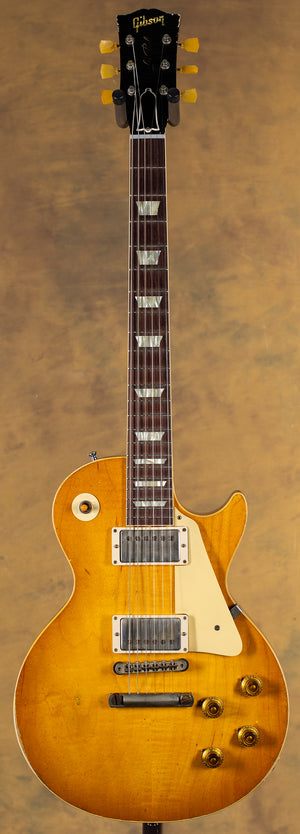 2022 Gibson Custom Shop 1958 Les Paul Standard Reissue Murphy Lab Heavy Aged Lemon Burst