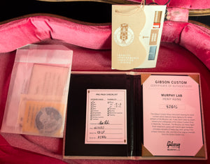 2022 Gibson Custom Shop 1958 Les Paul Standard Reissue Murphy Lab Heavy Aged Lemon Burst