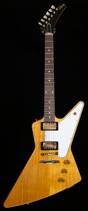 Gibson Custom Shop 1958 Korina Explorer White Pickguard Natural (795)