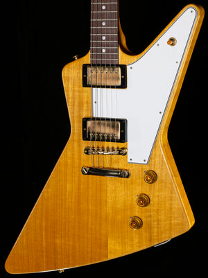 Gibson Custom Shop 1958 Korina Explorer White Pickguard Natural (795)