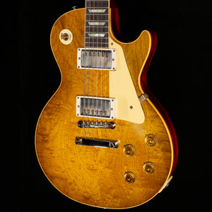 Gibson Custom Shop Willcutt Exclusive 1958 Les Paul Standard V2 Neck Green Lemon Fade (025)