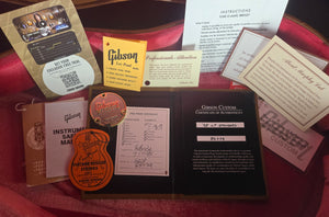 2025 Gibson Custom Shop 1958 VOS Les Paul Standard Iced Tea