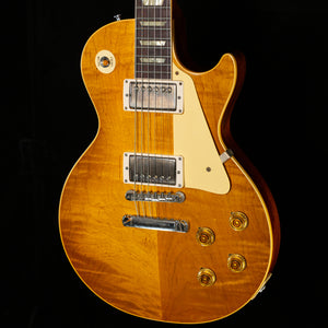 Gibson Custom Shop Willcutt Cavern Collection 1958 Les Paul Standard Reissue VOS Green Lemon Fade Chambered (233)