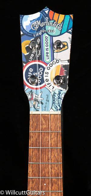 Martin 0XK Soprano Ukulele Life is Good (133)
