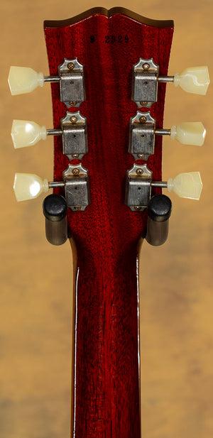 2022 Gibson Custom Shop 1959 Les Paul Standard Washed Cherry Sunburst Murphy Lab Ultra Light Aged