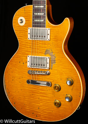 Gibson Custom Shop 1959 Les Paul Standard Kirk Hammett "Greeny" Murphy Lab Replica Aged Sunburst (142)