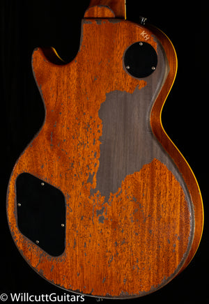 Gibson Custom Shop 1959 Les Paul Standard Kirk Hammett "Greeny" Murphy Lab Replica Aged Sunburst (594)