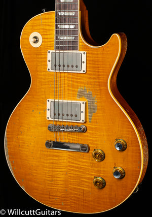 Gibson Custom Shop 1959 Les Paul Standard Kirk Hammett "Greeny" Murphy Lab Replica Aged Sunburst (677)