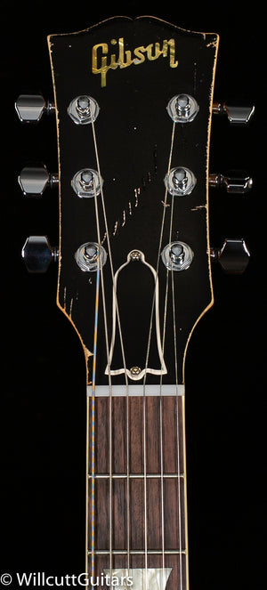 Gibson Custom Shop 1959 Les Paul Standard Kirk Hammett "Greeny" Murphy Lab Replica Aged Sunburst (677)