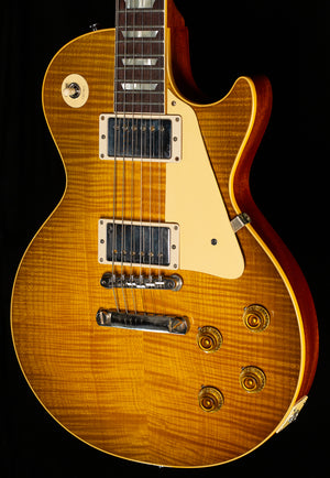 Gibson Custom Shop 1959 Les Paul Reissue Green Lemon Fade Murphy Lab Ultra Light Aged (590)