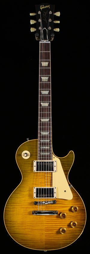 Gibson Custom Shop 1959 Les Paul Reissue Green Lemon Fade Murphy Lab Ultra Light Aged (334)