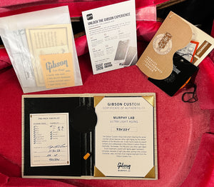 Gibson Custom Shop 1959 Les Paul Reissue Green Lemon Fade Murphy Lab Ultra Light Aged (334)