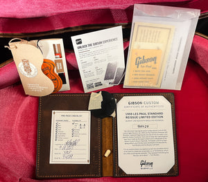 Gibson Custom Shop 1959 Les Paul Standard Brazilian Rosewood Tom's Cherry Murphy Lab Aged (029)