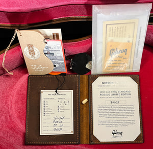 Gibson Custom Shop 1959 Les Paul Standard Brazilian Rosewood Tom's Lemon Murphy Lab Aged (052)