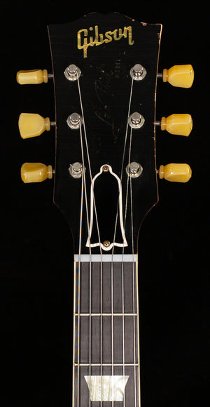 Gibson Custom Shop 1959 Les Paul Standard Brazilian Rosewood Tom's Tri-Burst Bigsby Murphy Lab Aged (065)