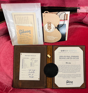 Gibson Custom Shop 1959 Les Paul Standard Brazilian Rosewood Tom's Tea Murphy Lab Aged (135)