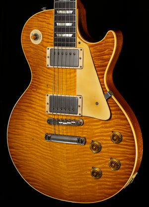 Gibson Custom Shop 1959 Les Paul Standard Brazilian Rosewood Tom's Lemon Murphy Lab Aged(144)