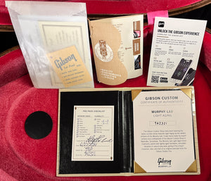 Gibson Custom Shop 1959 Les Paul Standard Reissue Washed cherry Sunburst Murphy Lab Light Aged (321)