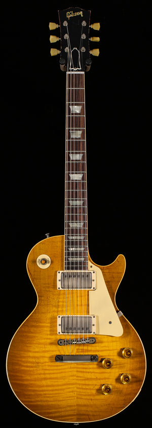 Gibson Custom Shop 1959 Les Paul Standard Green Lemon Fade Murphy Lab Heavy Aged (700)