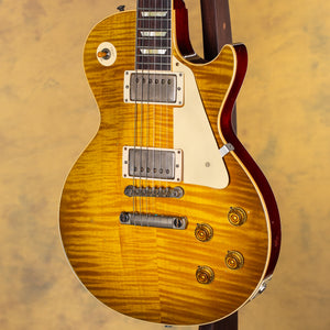 2024 Gibson Custom Shop 1959 Les Paul Standard Green Lemon Fade Murphy Lab Heavy Aged