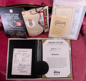 Gibson Custom Shop 1959 Les Paul Standard Factory Burst Murphy Lab Ultra Heavy Aged (494)