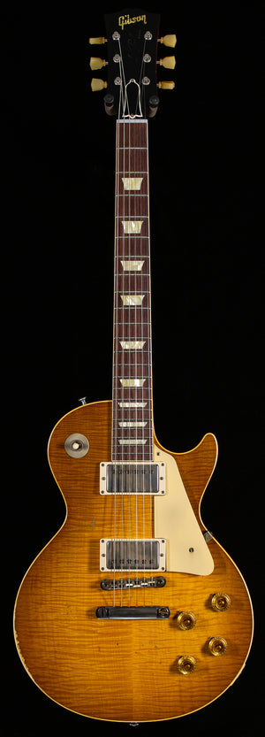 Gibson Custom Shop 1959 Les Paul Standard Green Lemon Fade Murphy Lab Heavy Aged (535)