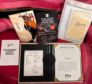 Gibson Custom Shop 1959 Les Paul Reissue Factory Burst Murphy Lab Ultra Light Aged (204)