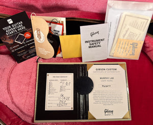 Gibson Custom Shop 1959 Les Paul Standard Ocean Magenta Murphy Lab Light Aged NH (277)