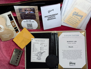 Gibson Custom Shop Dealer Select 1959 Les Paul Standard Beauty of the Burst Page 116 Murphy Lab Heavy Aged (680)