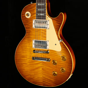 Gibson Custom Shop 1959 Les Paul Standard Golden Poppy Burst Willcutt Cloudbucker Pickups (055)