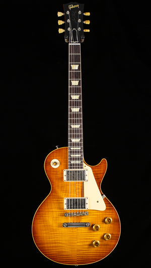 Gibson Custom Shop 1959 Les Paul Standard Murphy Lab Ultra Light Aged Golden Poppy Burst Willcutt Cloudbuckers (045)