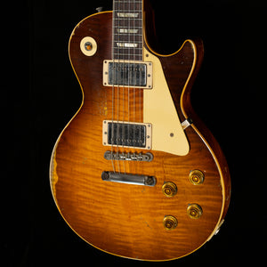 Gibson Custom Shop 1959 Les Paul Standard Murphy Lab Ultra Heavy Aged Green Lemon Fade Willcutt Cloudbucker Pickups (135)