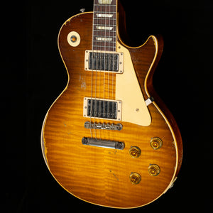 Gibson Custom Shop 1959 Les Paul Standard Murphy Lab Ultra Heavy Aged Green Lemon Fade Willcutt Cloudbucker Pickups (230)