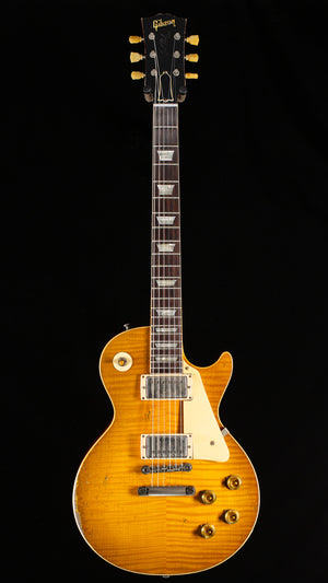 Gibson Custom Shop Willcutt Exclusive 1959 Les Paul Standard Murphy Lab Ultra Heavy Aged Green Lemon Fade Brazilian Fingerboard (145)