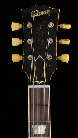 Gibson Custom Shop 1959 Les Paul Standard Mismatched Top BOTB #110 Golden Poppy Burst Murphy Lab Heavy Aged (233)