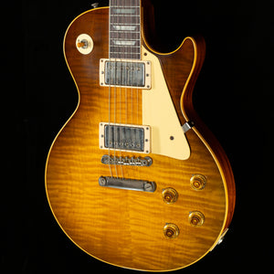 Gibson Custom Shop Willcutt Cavern Collection 1959 Les Paul Standard Murphy Lab Ultra Light Aged Green Lemon Fade Chambered (643)