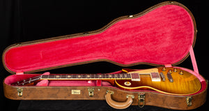 Gibson Custom Shop 1959 Les Paul Standard Murphy Lab Ultra Light Aged Green Lemon Fade Willcutt Cloudbucker Pickups (656)